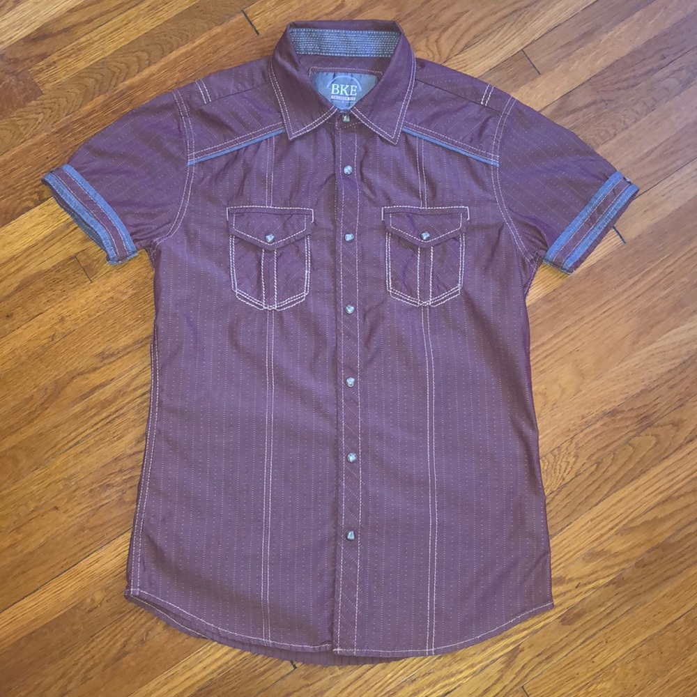 BKE by Buckle Short Sleeve Button Down